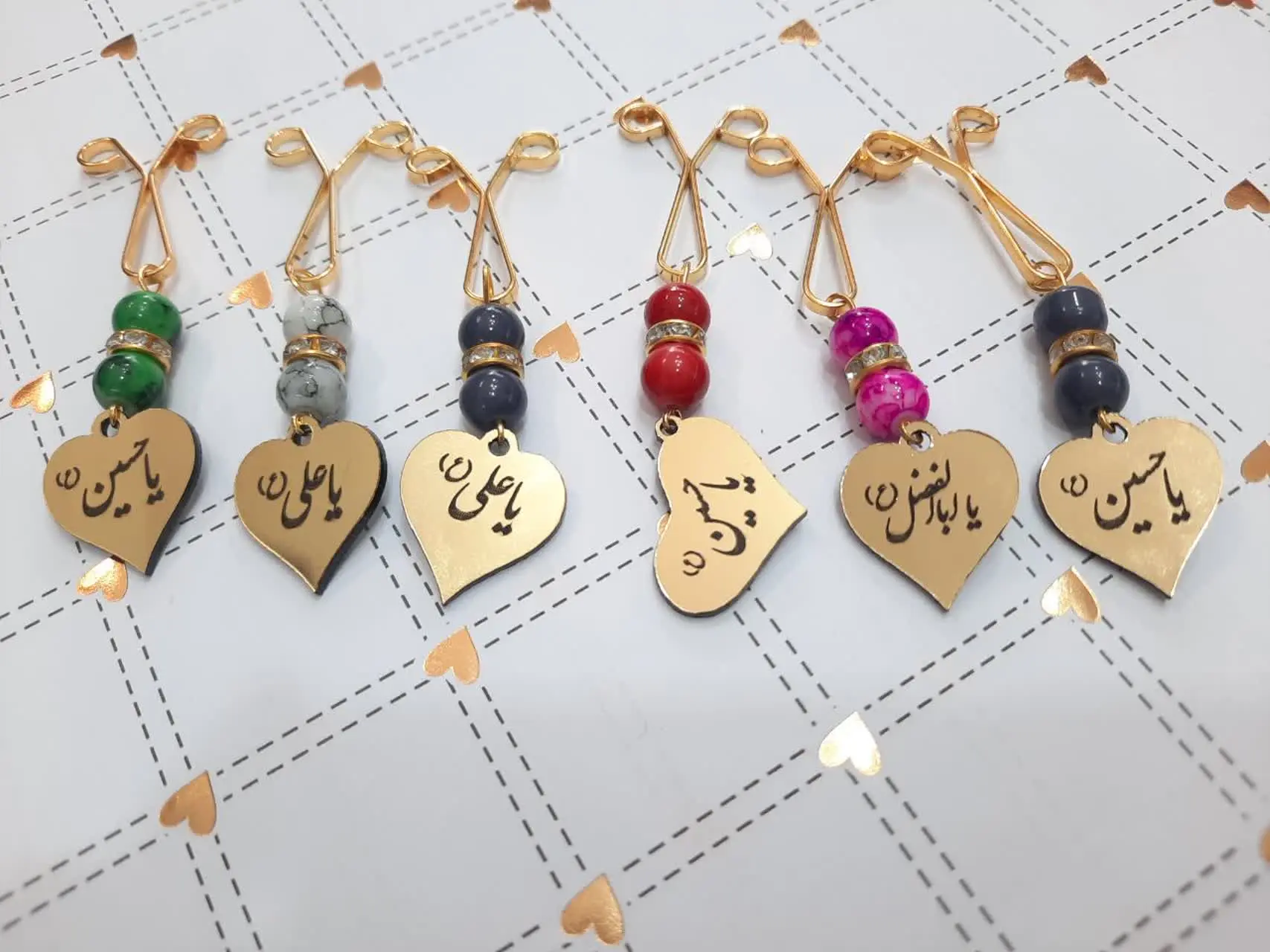 #گیره # روسری # اسم #ائمه 
