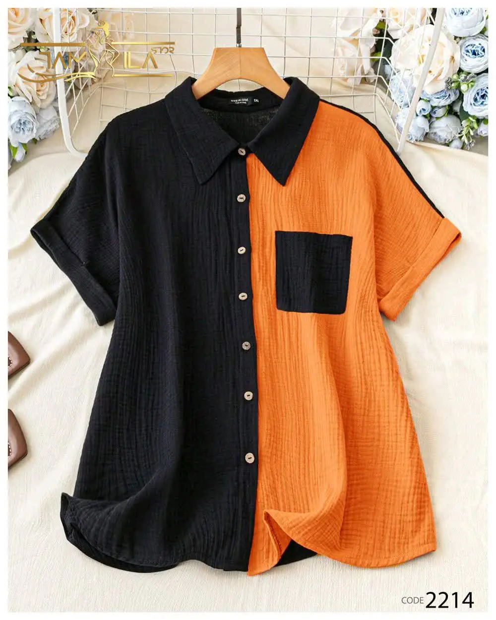 🔅 شومیز آستین کیمونو
