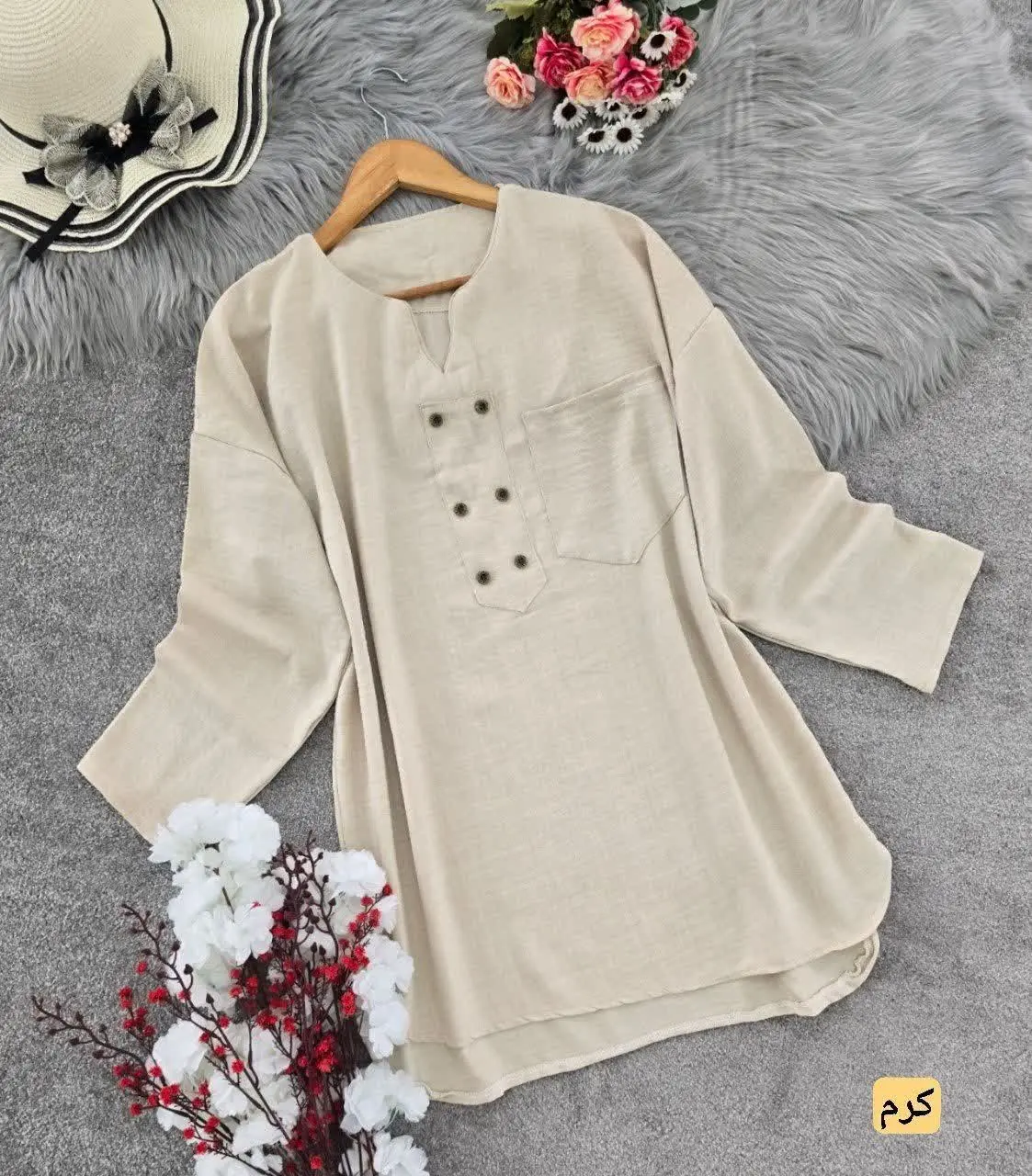 نام: تونیک ۶ دکمه 
