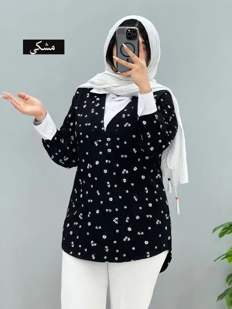 🌸 تونیک #آیوا یقه مردانه
