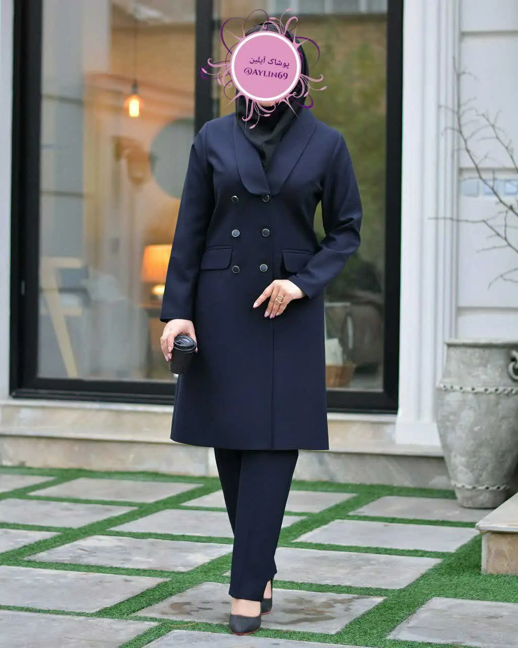 مانتو شلوار اداری جلوه