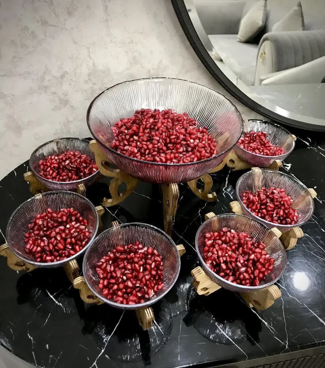 ست انار خوری جذاب و شیک شارژ شد😍
