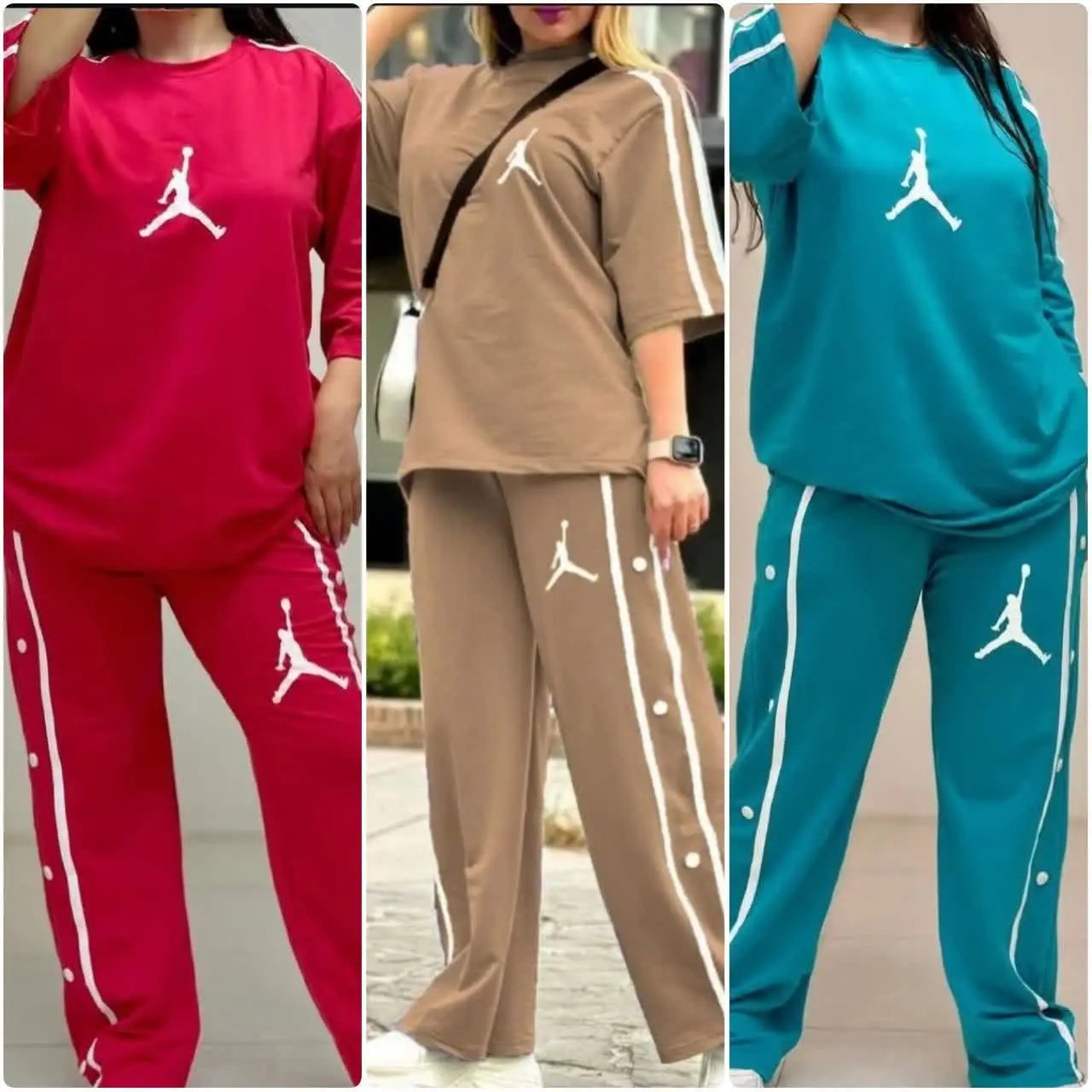 ❤️ #بلوز_شلوار قواره دار 🌺عیدااااانه🌺 جردن
