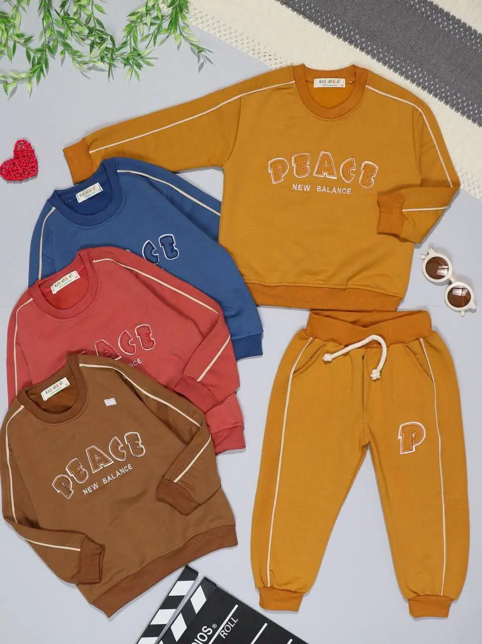 👫بلوز و شلوار پسرانه تیکه د...