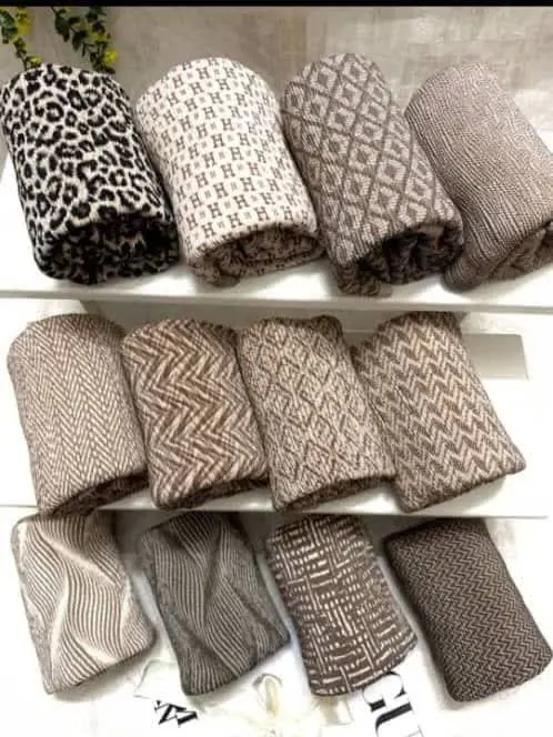 🥳شال پلیسه ریز پاییزه
