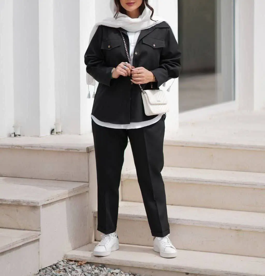 💞 ست مانتو شلوار اسپرت شیک 💞
