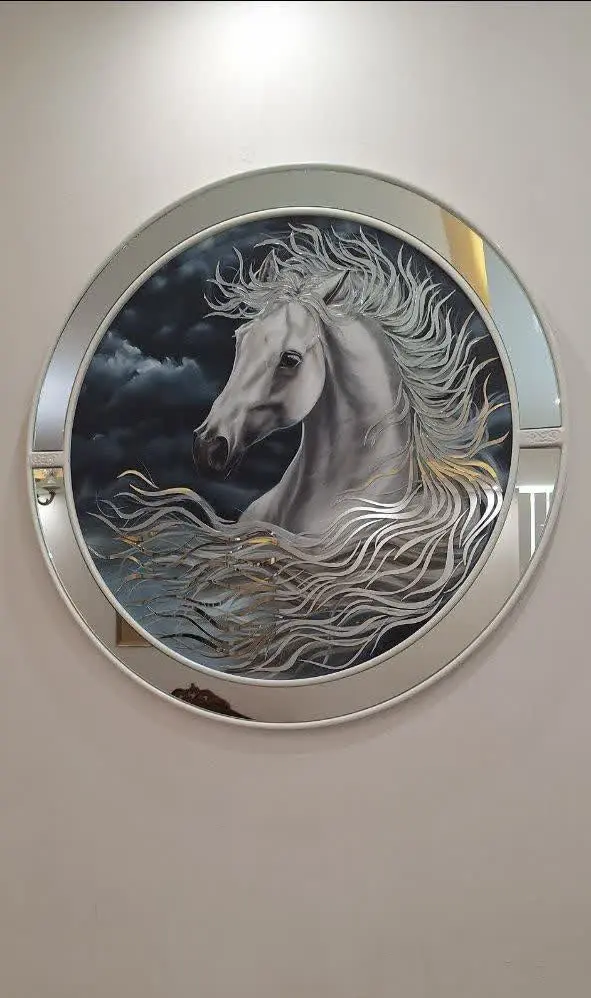 گره خورده افکارم/ با یالهای پریشانش🐎
