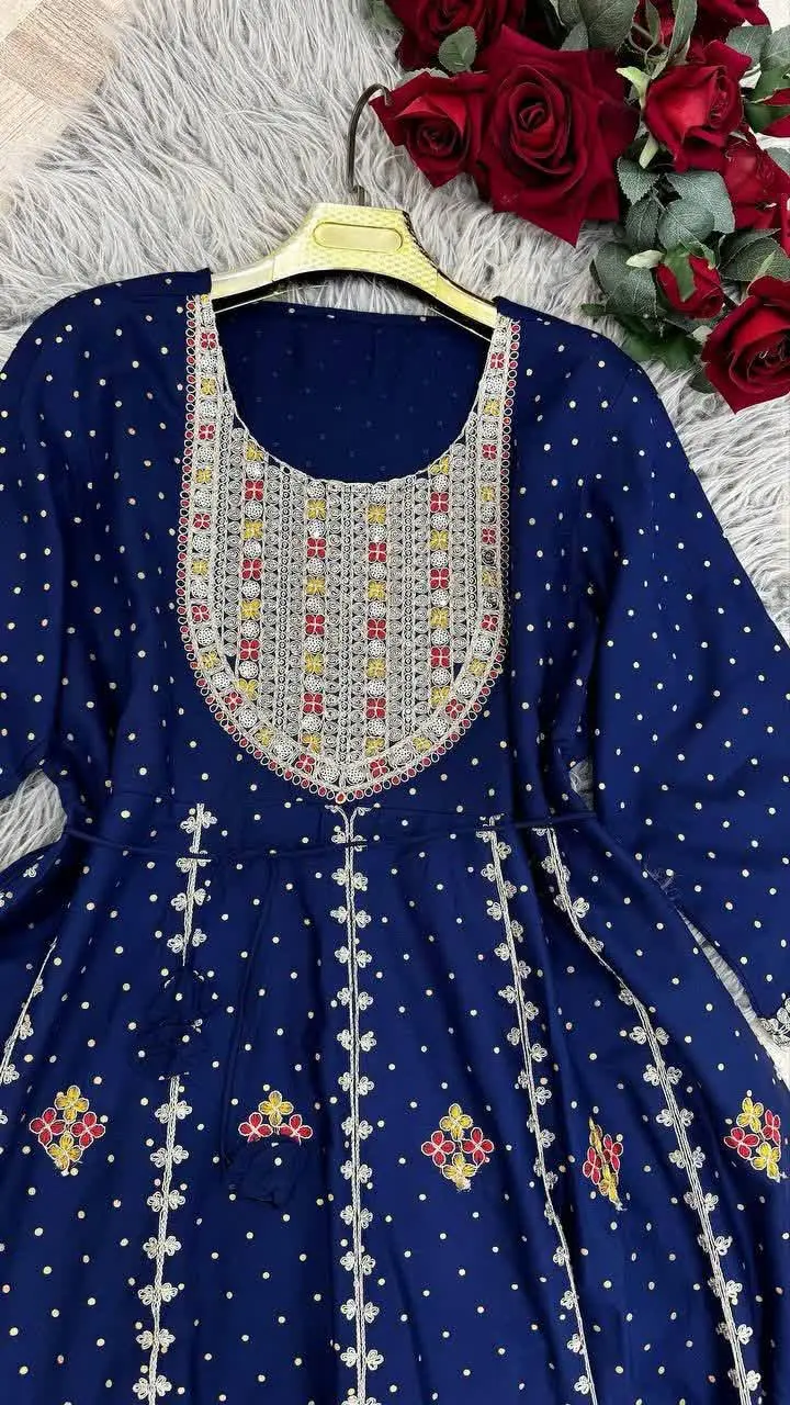 ▪️نام: پیراهن سوزدوزی هندی
