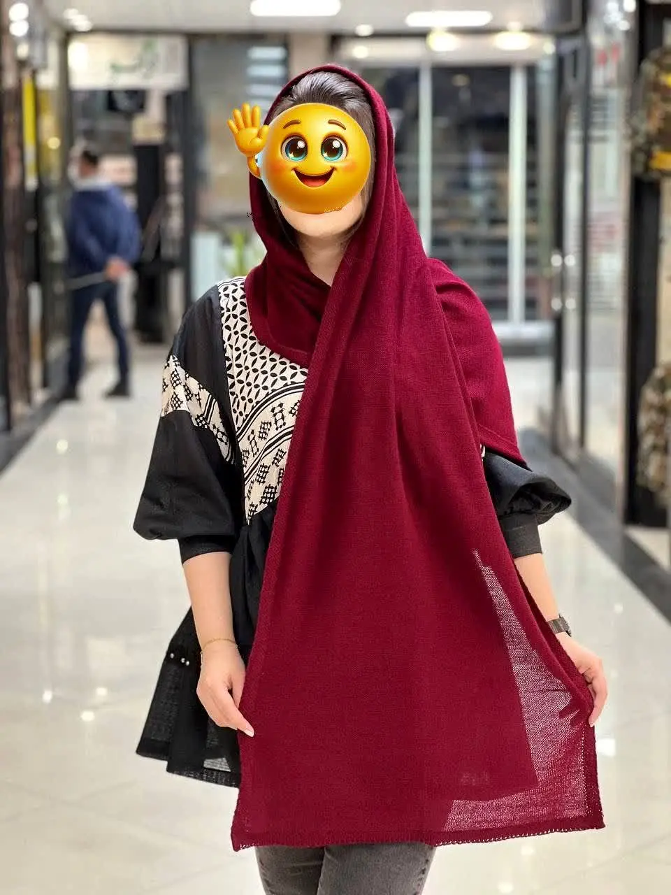 ♥️نام: شال بافت