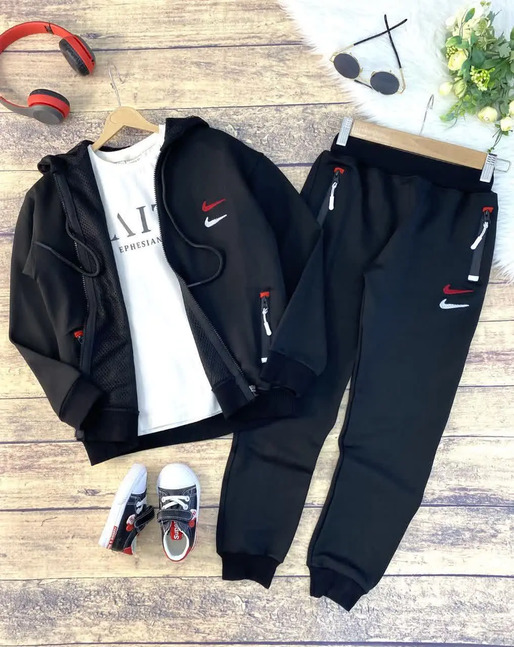 سویشرت شلوار ورزشی نایک درج...