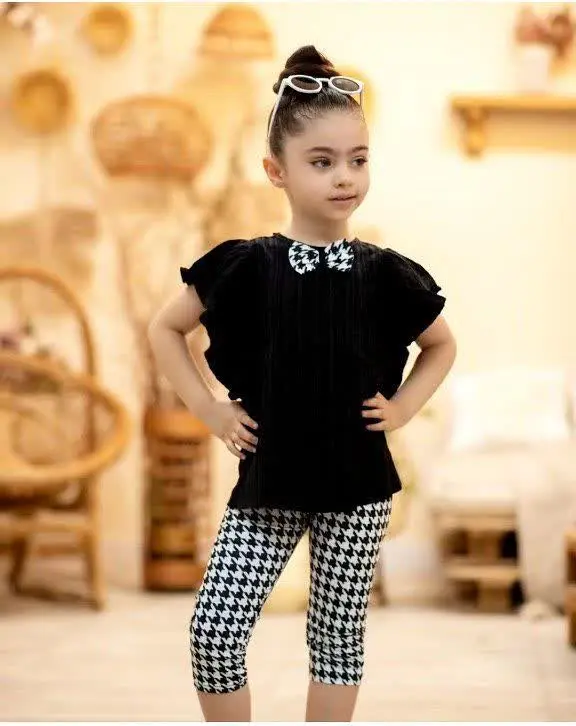 شومیز شلوار نقلی پیچازی🌷🌷 
