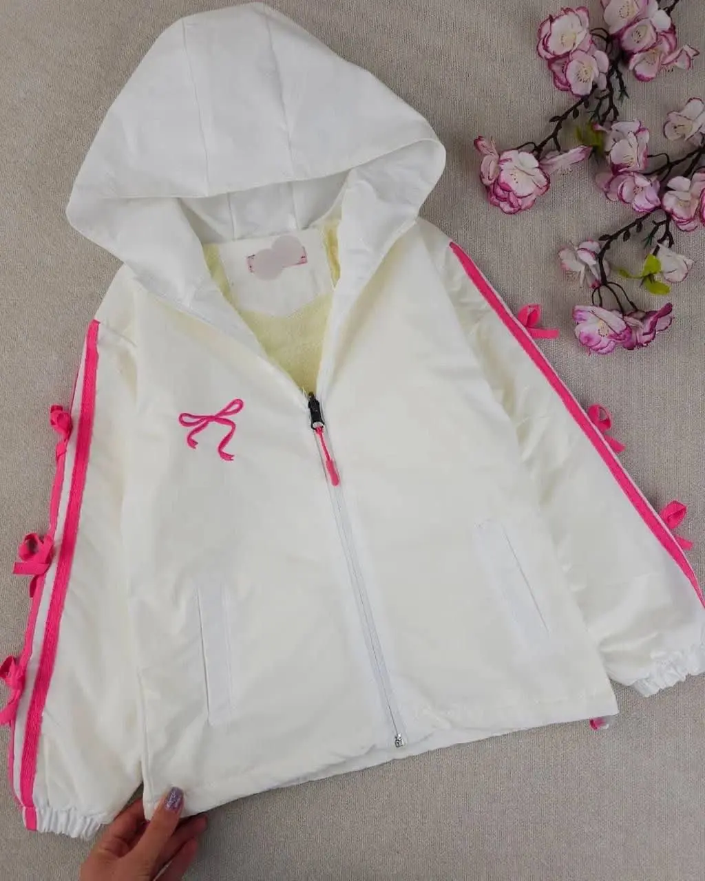 بارانی داخل خز دخترانه پاپی...