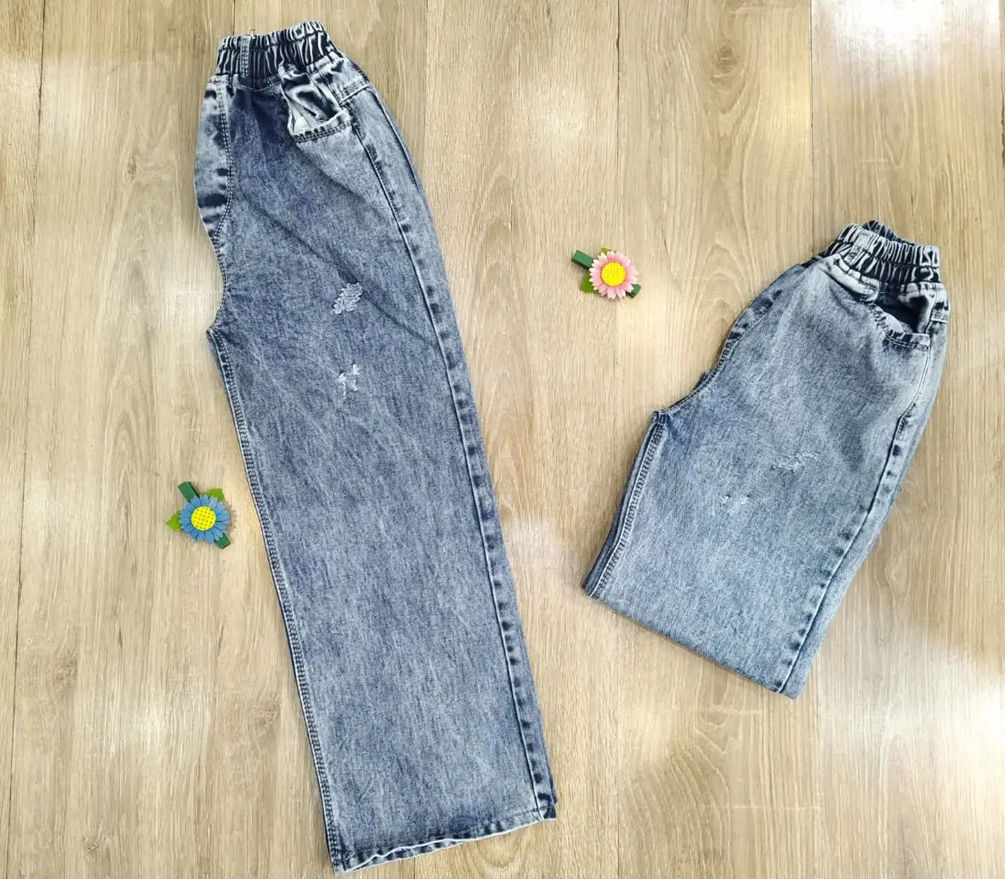 Ⓜ️شلوار لی بگ شیک و لاکچری واسه دختر پسرای گلمون Ⓜ️
