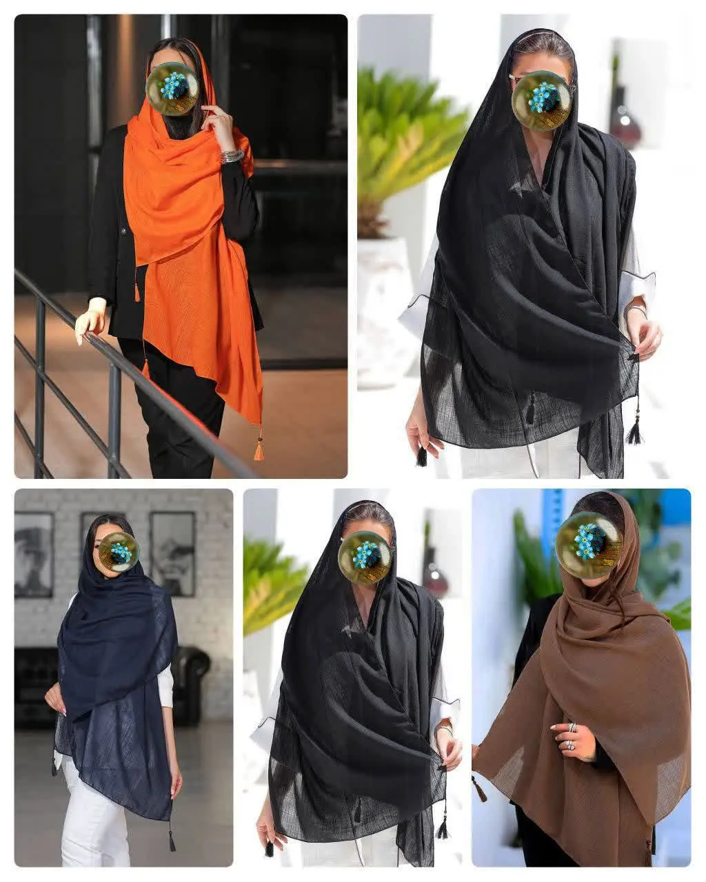 🐝شال لینن اعلا