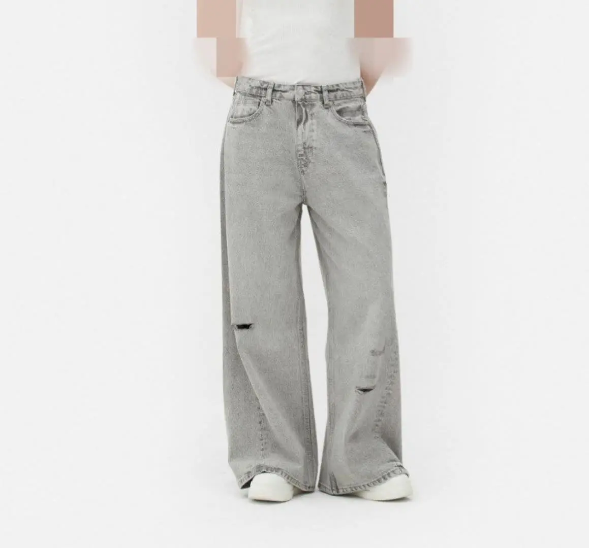 شلوار جین سوپر واید 
