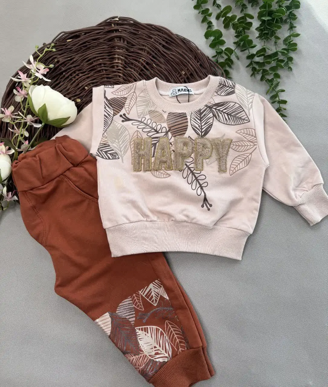 نام محصول: بلوز شلوار HAPPY
