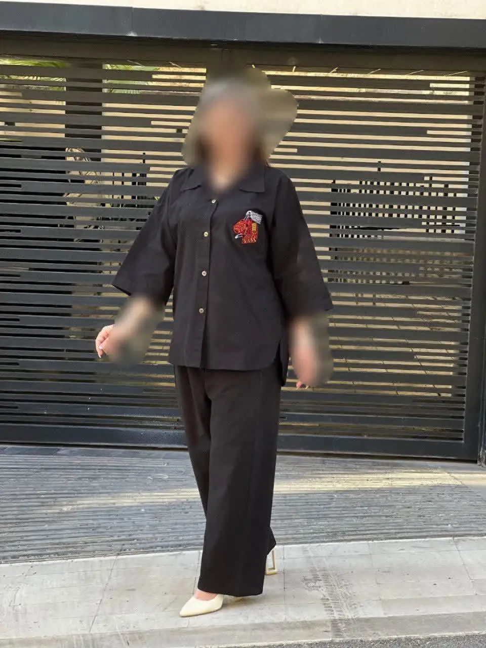 نام: ست مانتو شلوار لنین گلدوزی ۱۵۴۶
