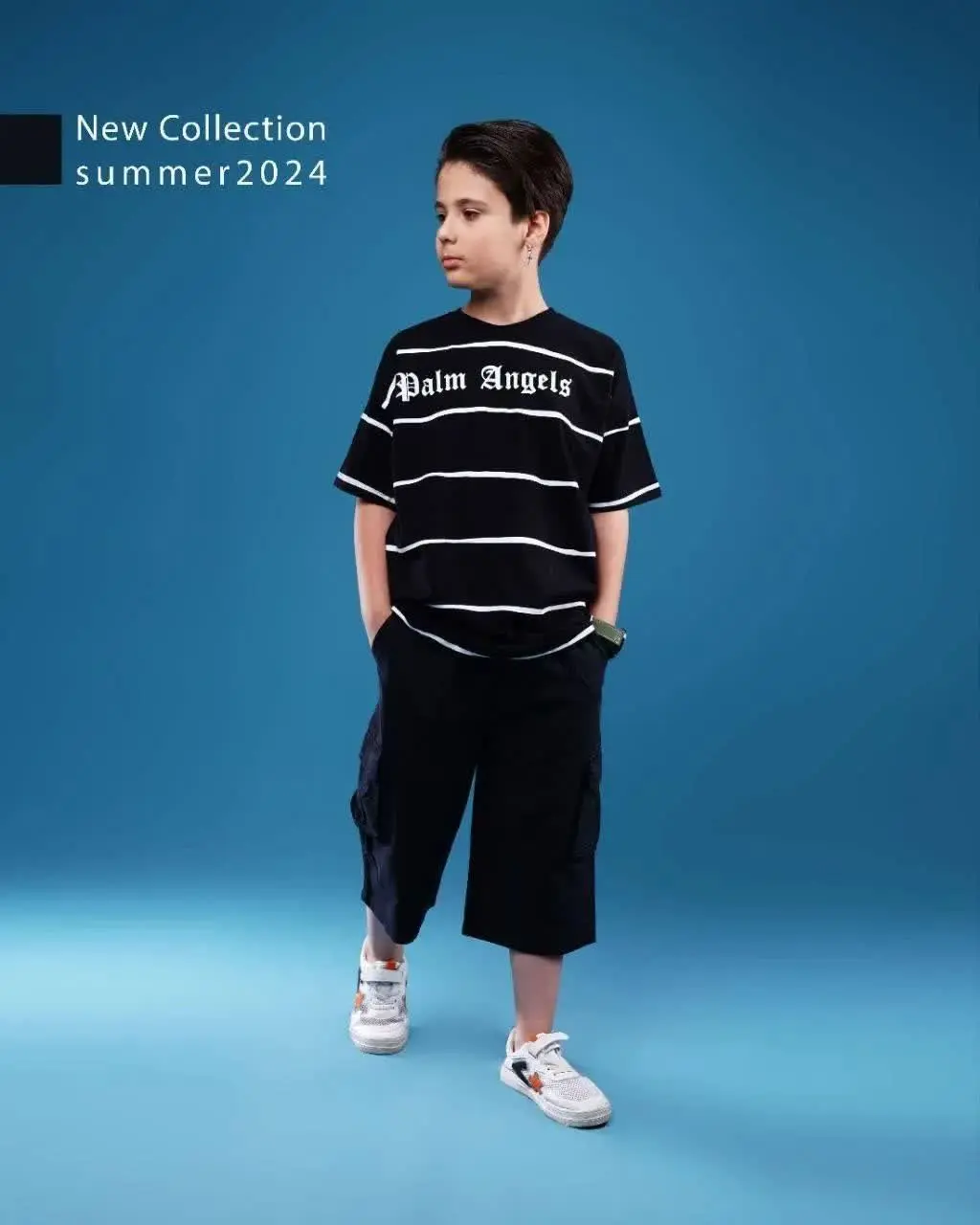 تیشرت تک رنگ مشکی👌
