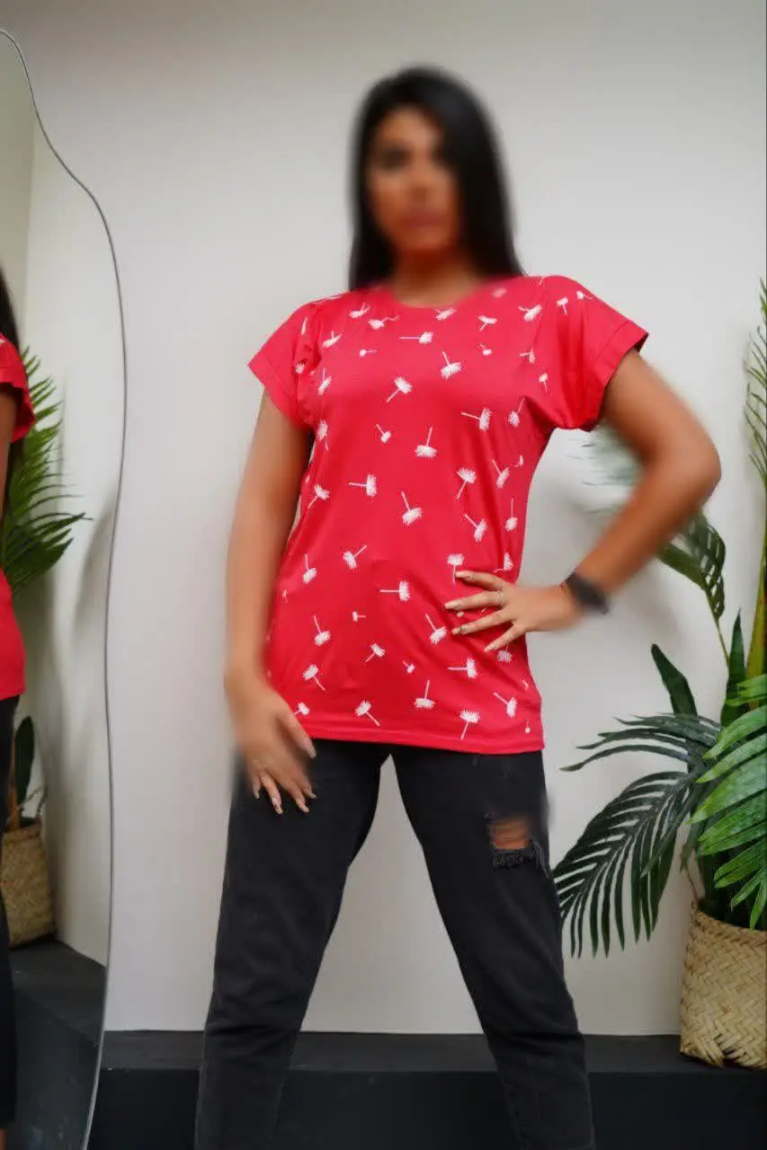 تیشرت گل قاصدک 
