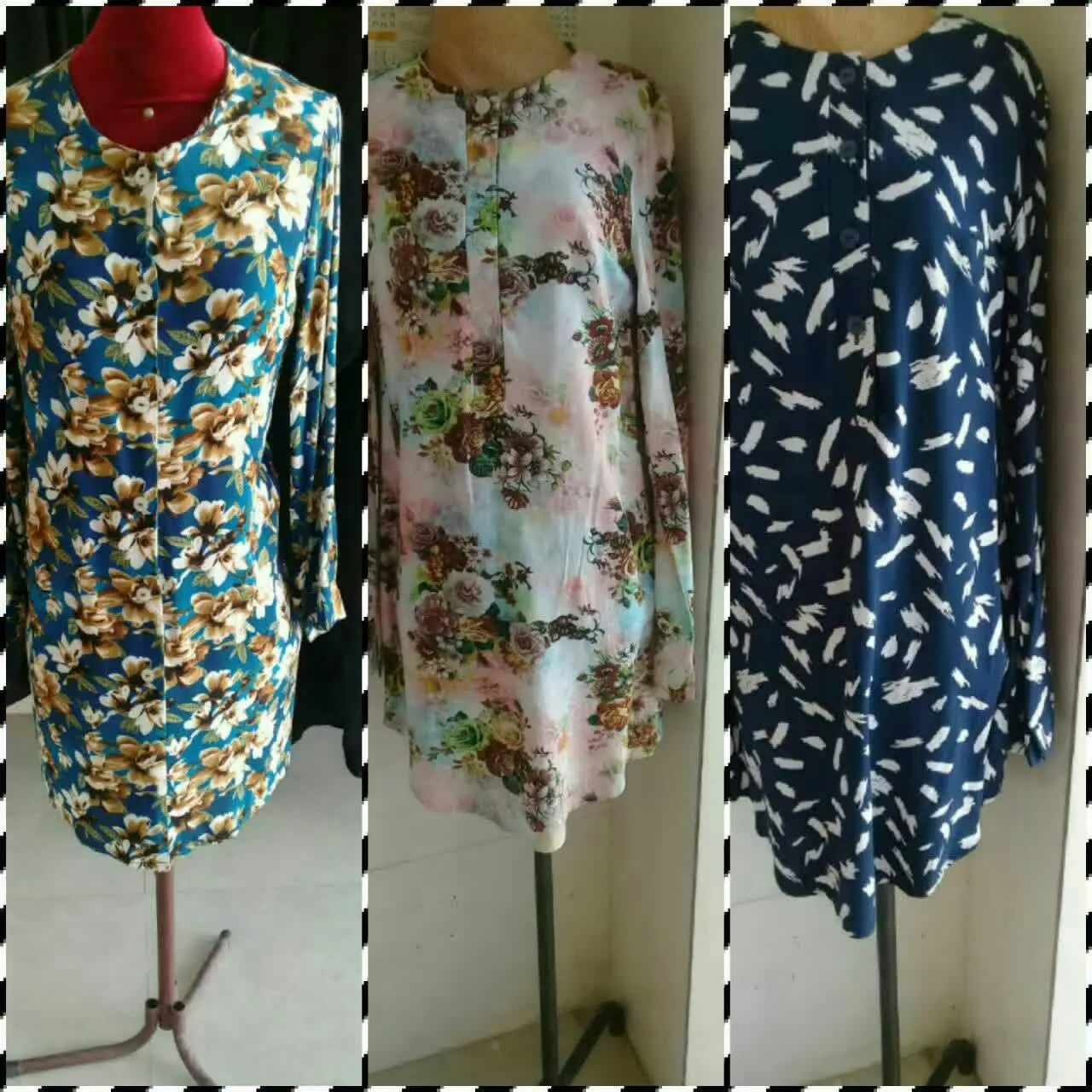 ❇️و دو مدل دیگش فقط بالاتنه دکمه داره👌😉
