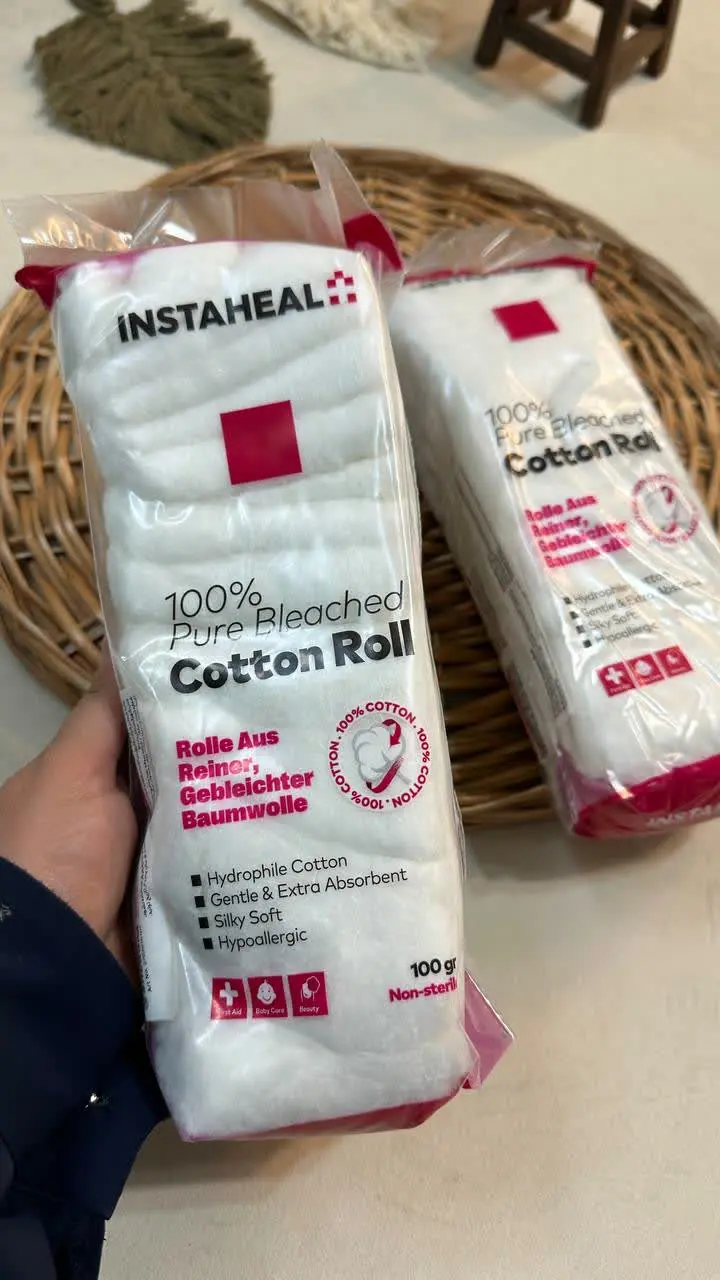 کد ۱۸۶۸ پنبه بهداشتی صد گرمی نوزادی و کودک 
