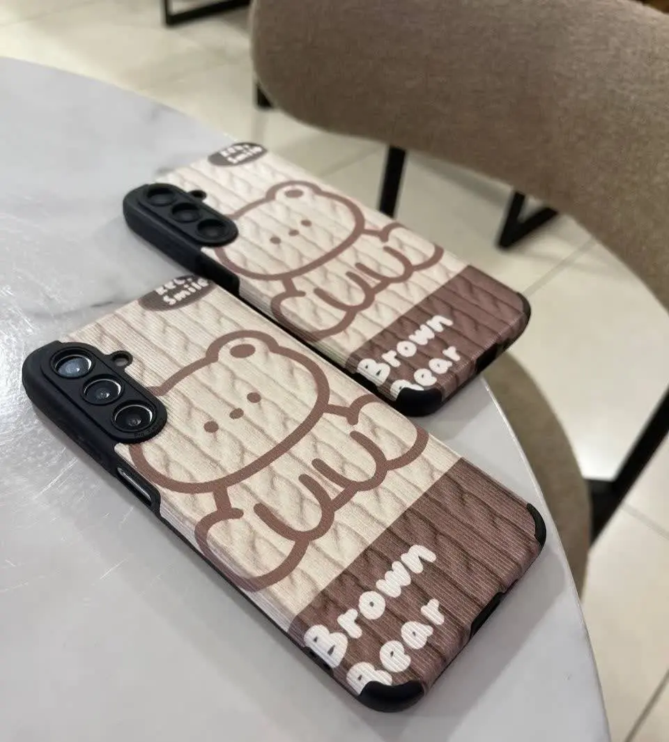 📱مدل قاب: قاب طرح خرس کبریتی مخصوص انواع #سامسونگ #شیائومی و #آیفون 
