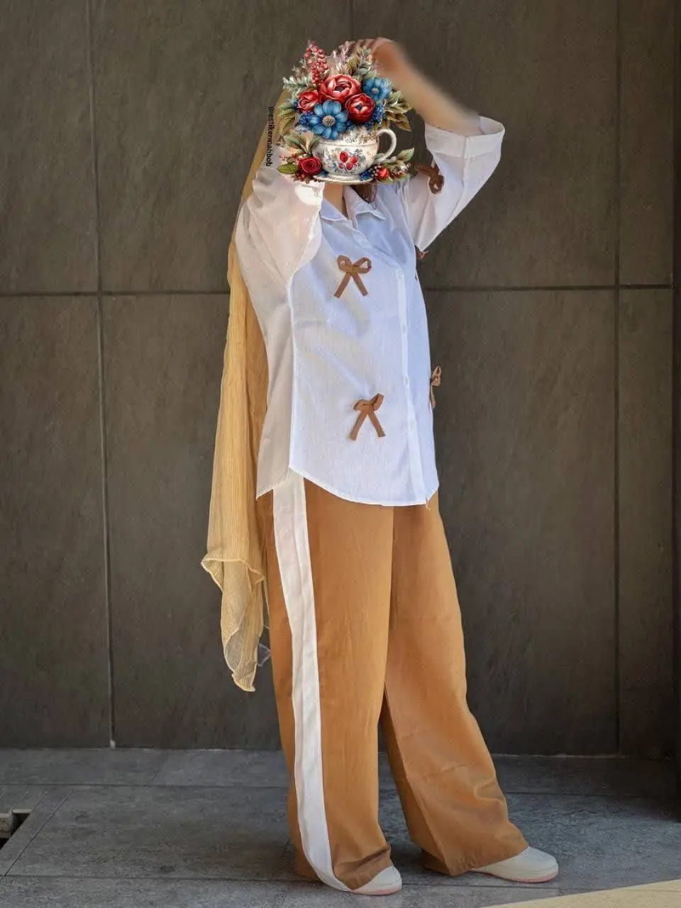 ست مانتو شلوار الناز
