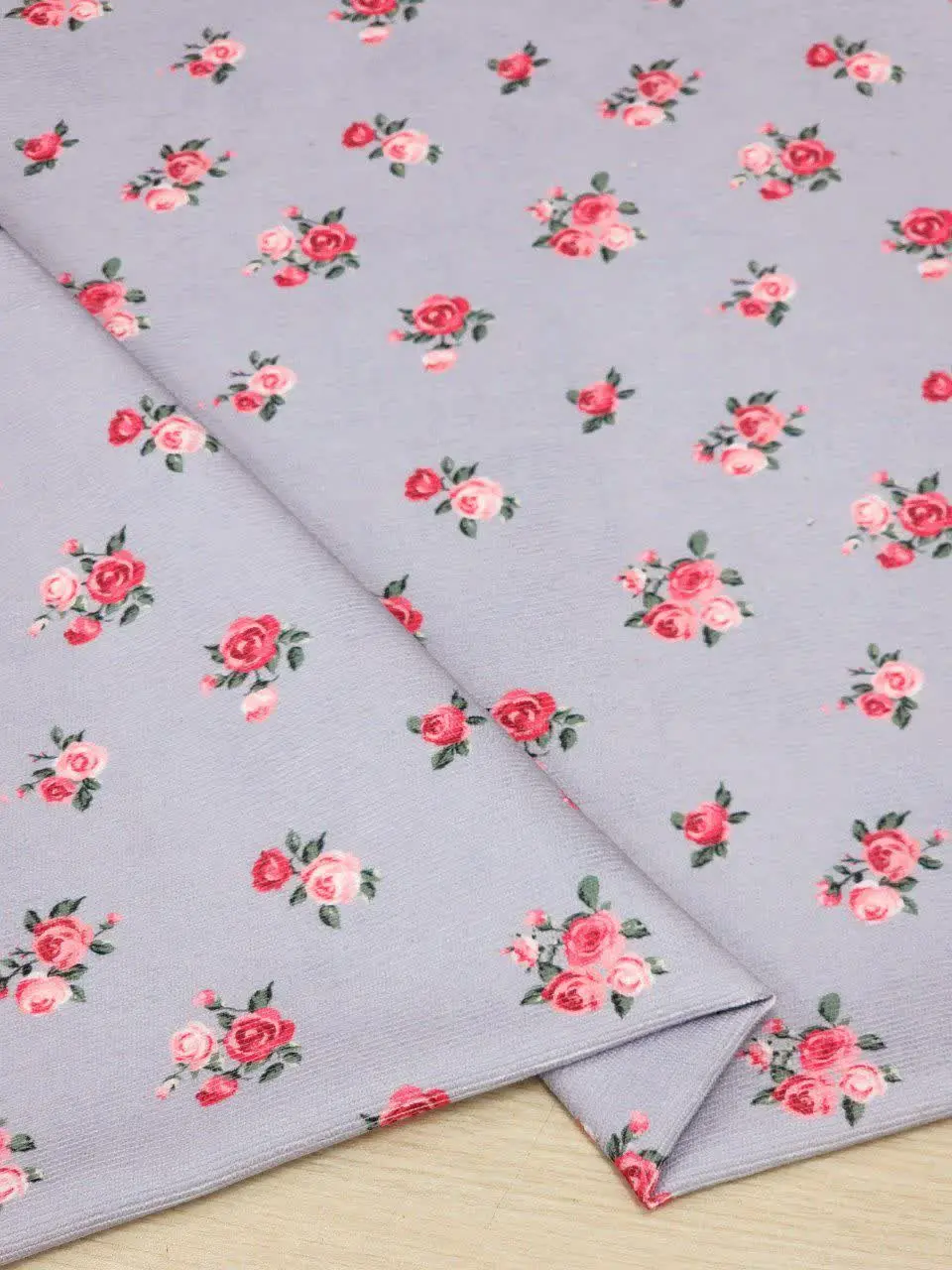 🔴مخمل کبریتی طرحدار 
