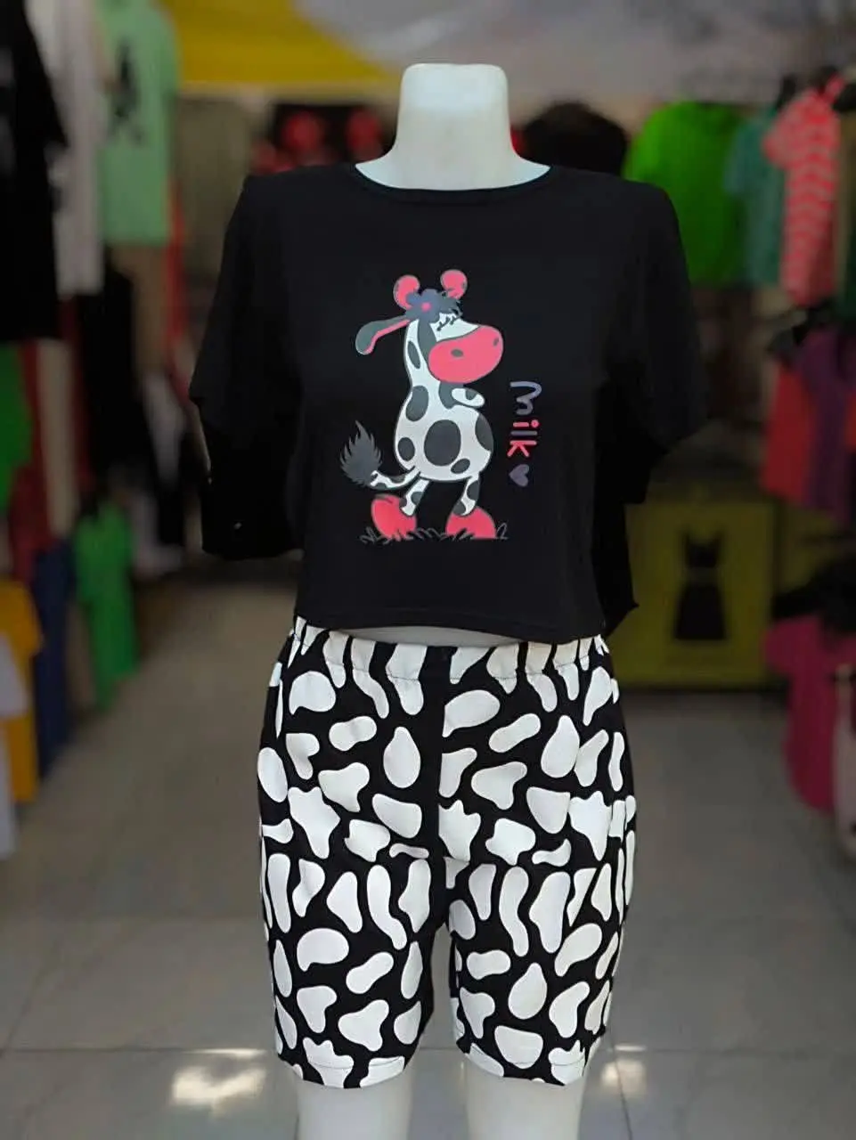 ⚜کراپ شورتک گاوی