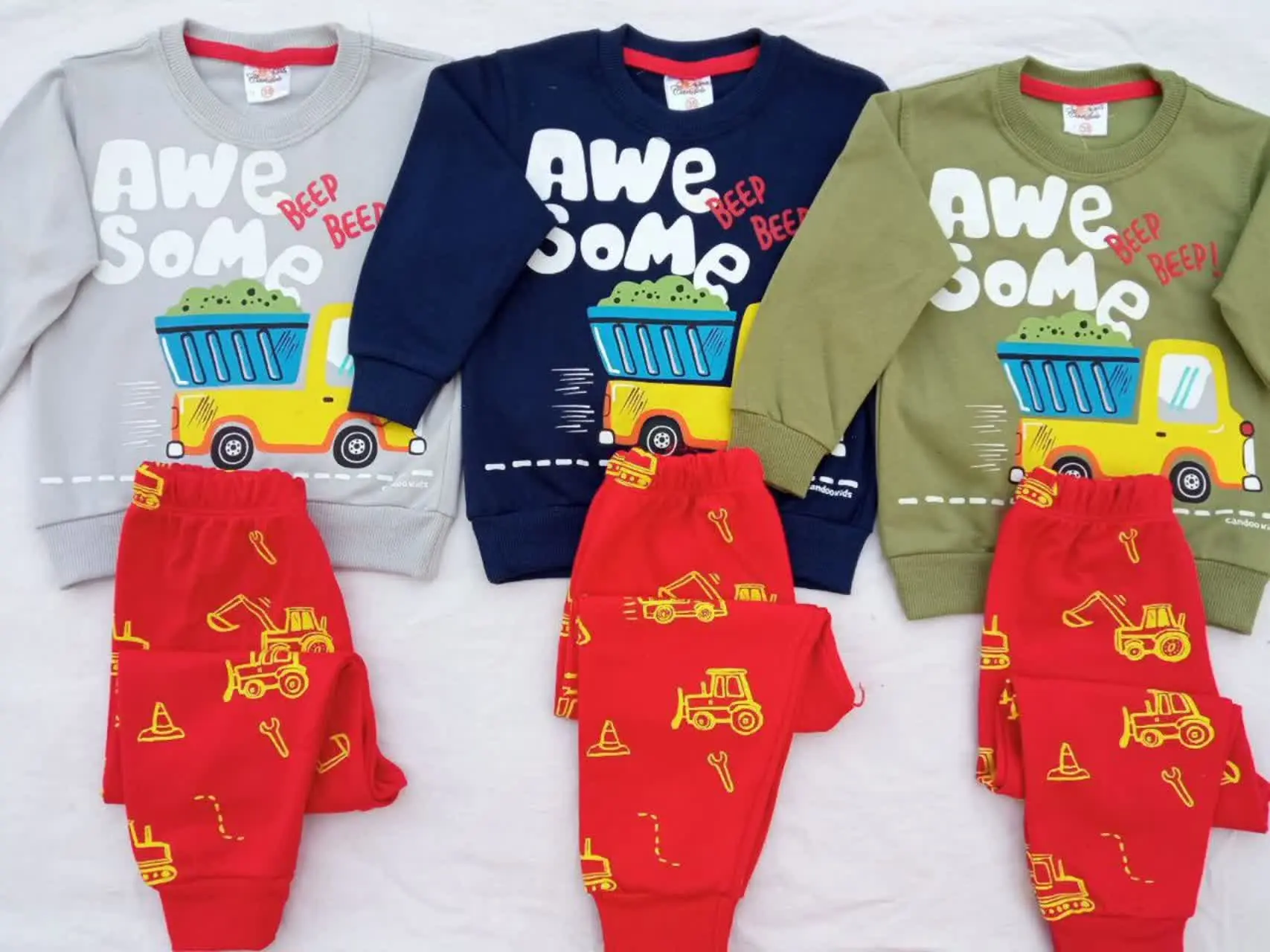 بلوز شلوار پسرانه شن کش🚛
