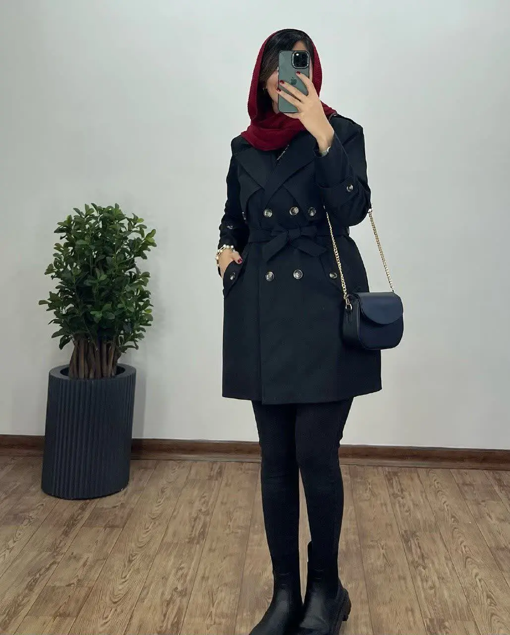 🍂نام: مانتو بارونی شکیبا