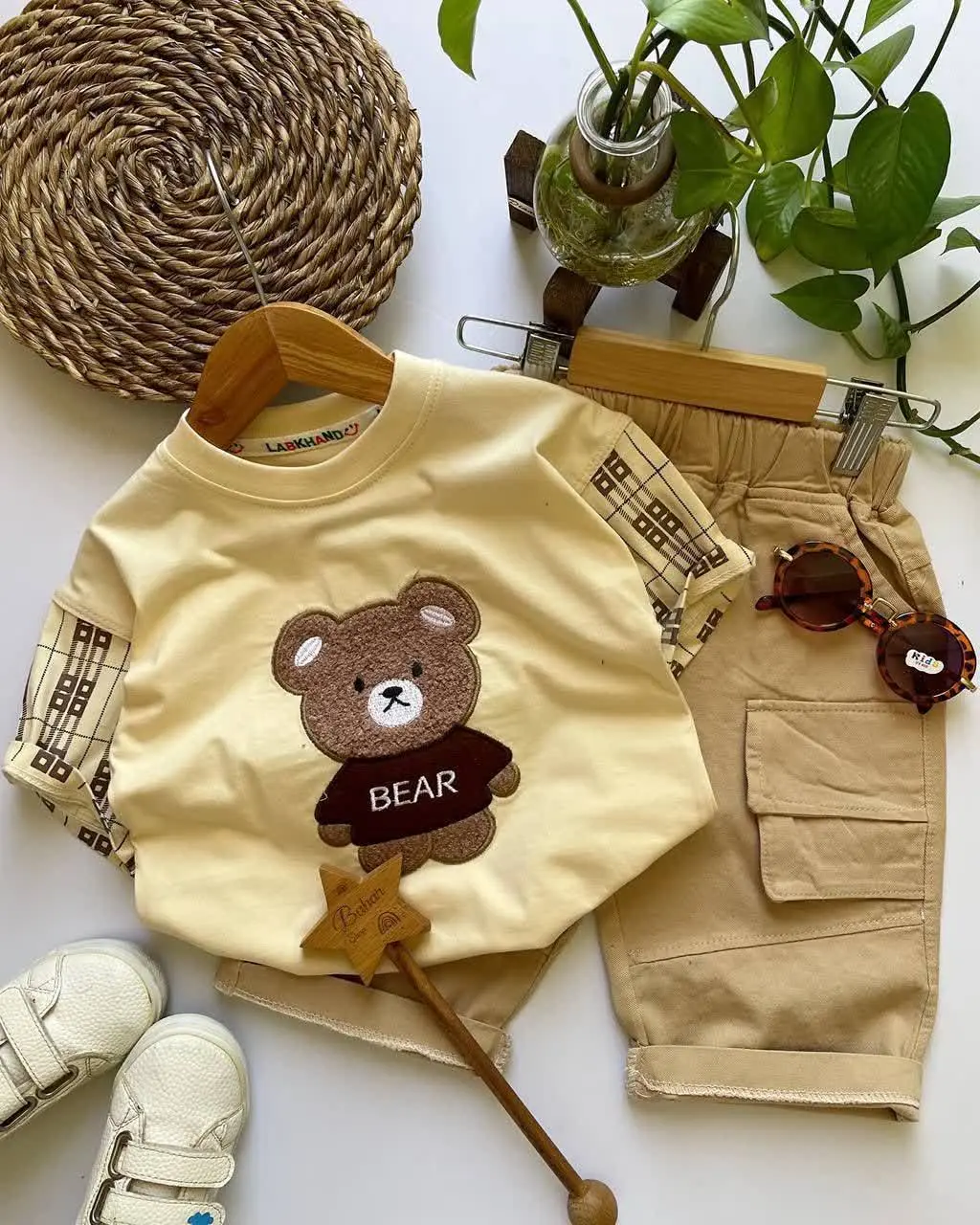 تیشرت و شلوارک بچگانه تدی ب...