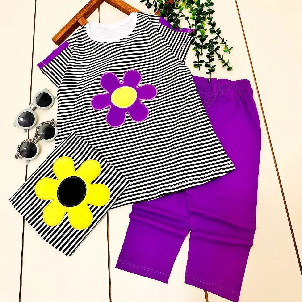 💞ست راحتی دخترانه گل 💞
