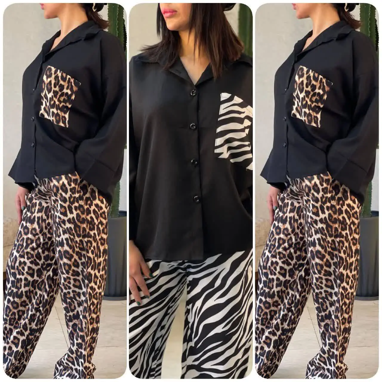 ❤️نام n: شومیز و شلوار مدل آیریس
