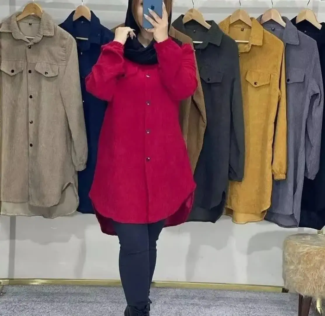 #مانتو مخمل کبریتی❤️
