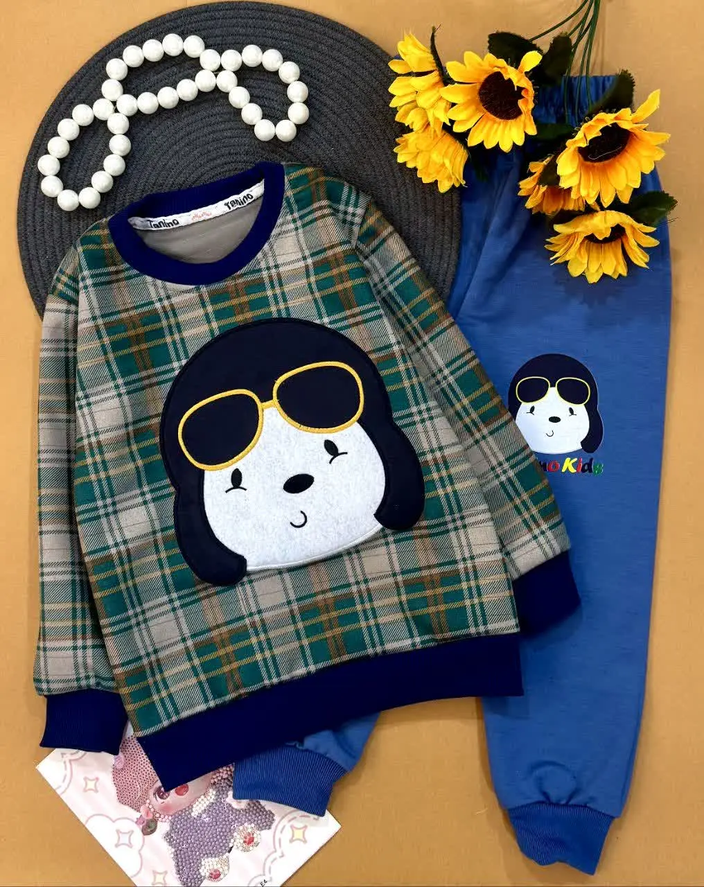 ✅جنس بلوز دو رو طرحدار ضخیم