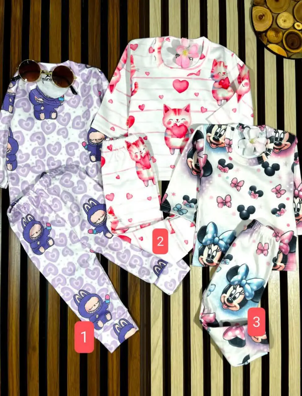 ست اقتصادی بلوز شلوار طرح م...