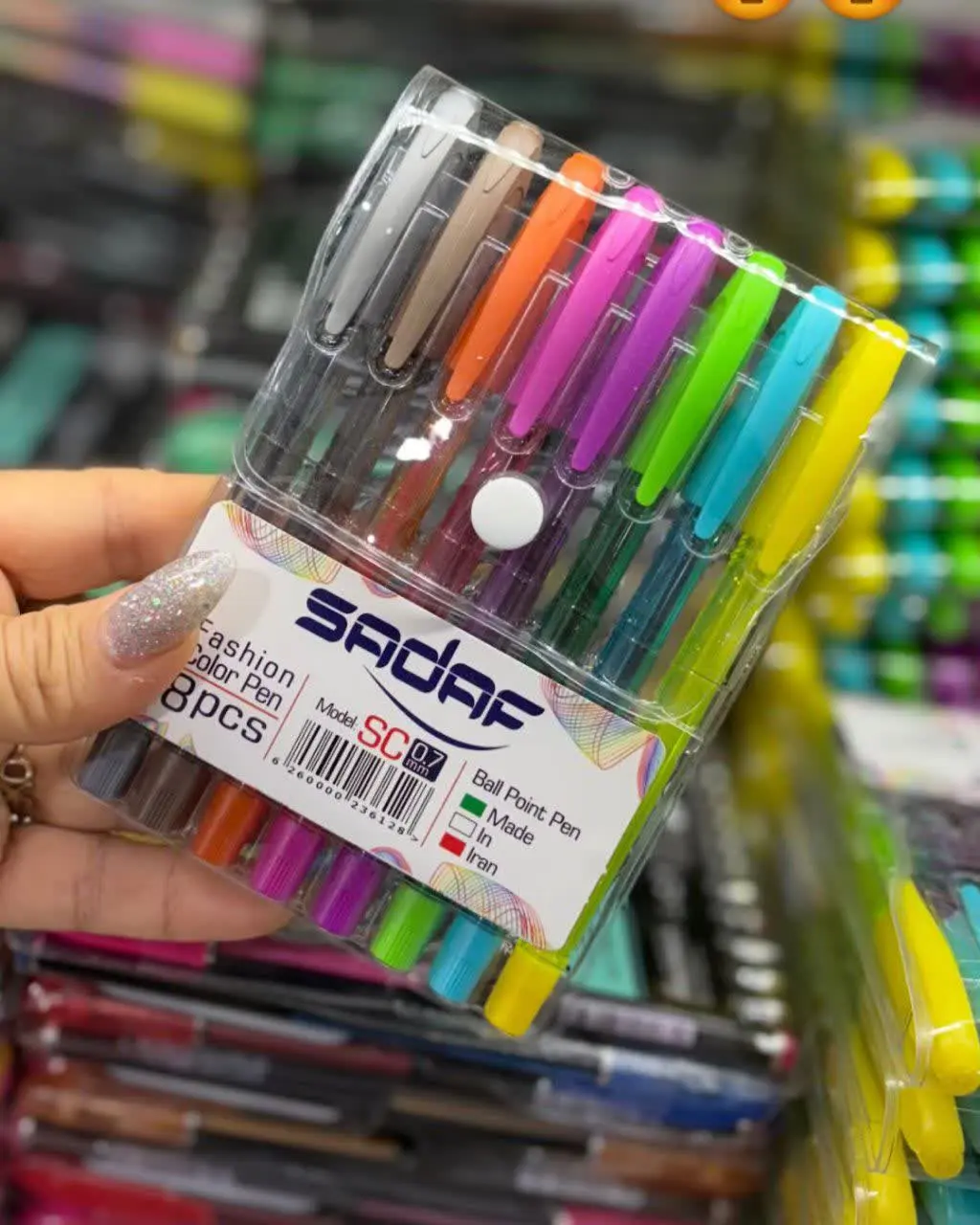 خودکار۸رنگ صدف