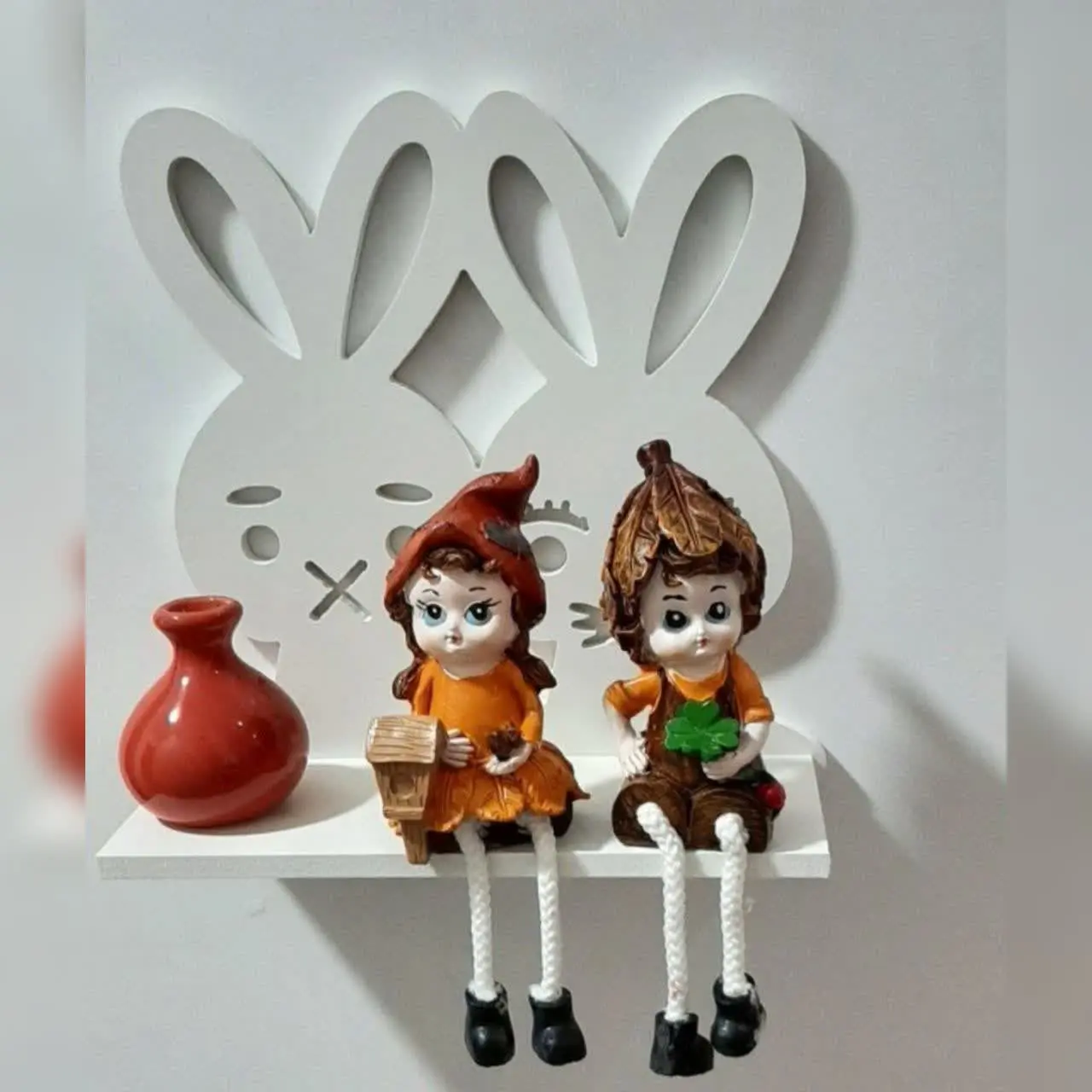 ✳️ شلف دیواری طرح خرگوش
