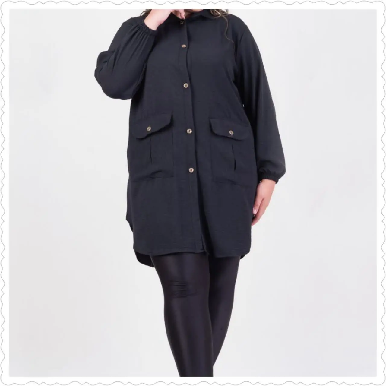 مانتو دو جیب 😍
