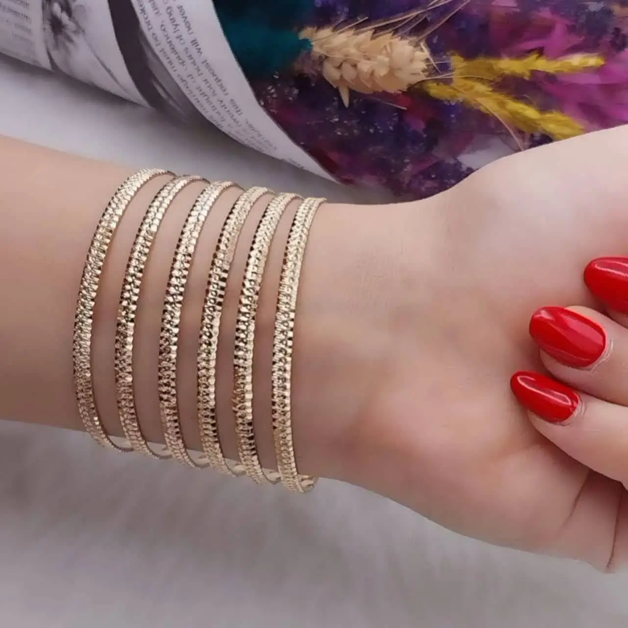 النگو رنگ ثابت و وارداتی طل...