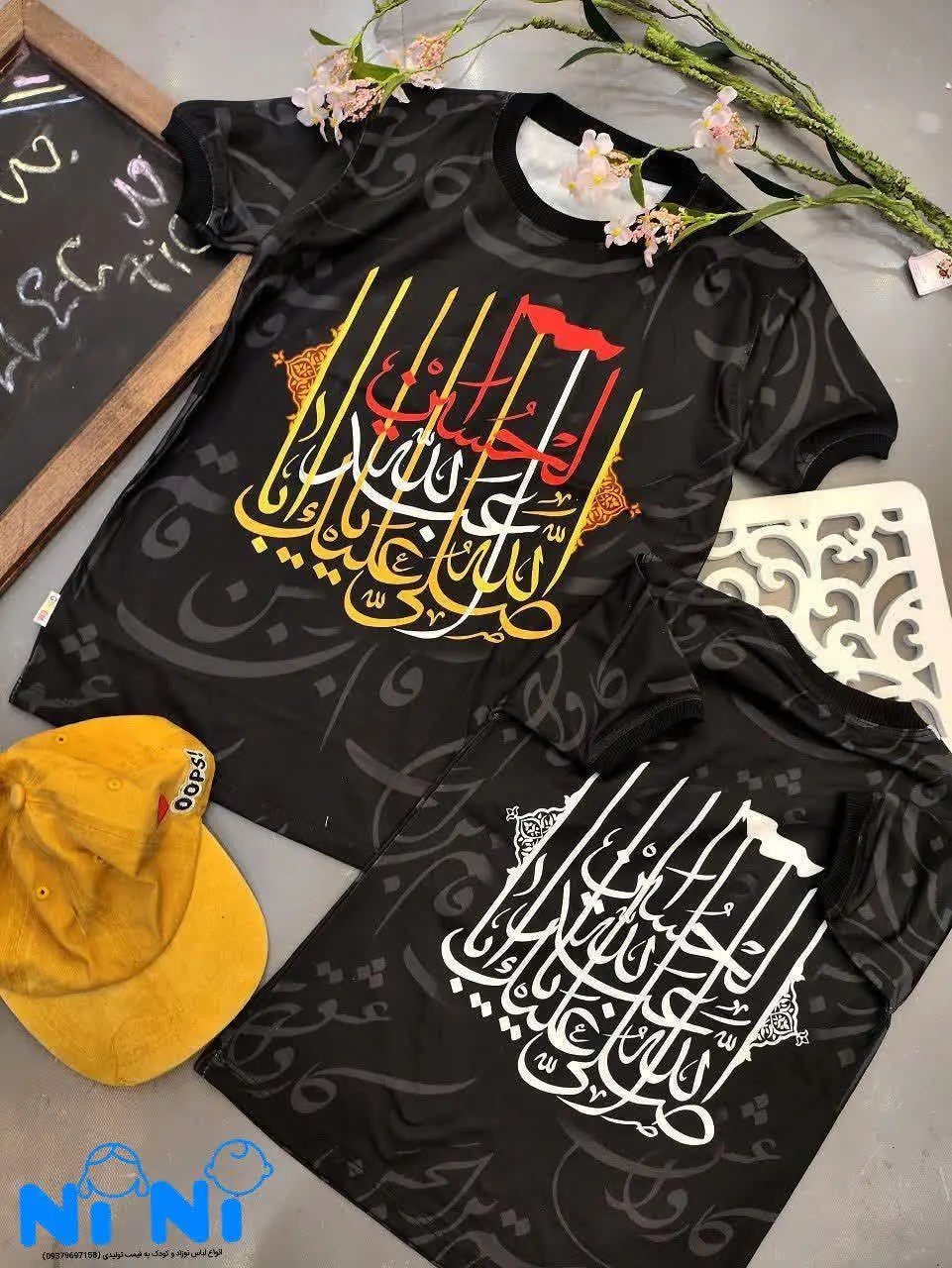 👚نام کالا: تیشرت پشت و رو چاپ درجه یک محرمی یا ابا عبدالله 😉👌
