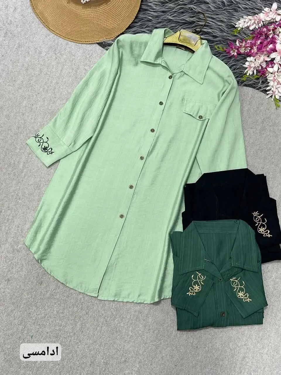 🛍نام: تونیک مانتویی پرنیا🌱
