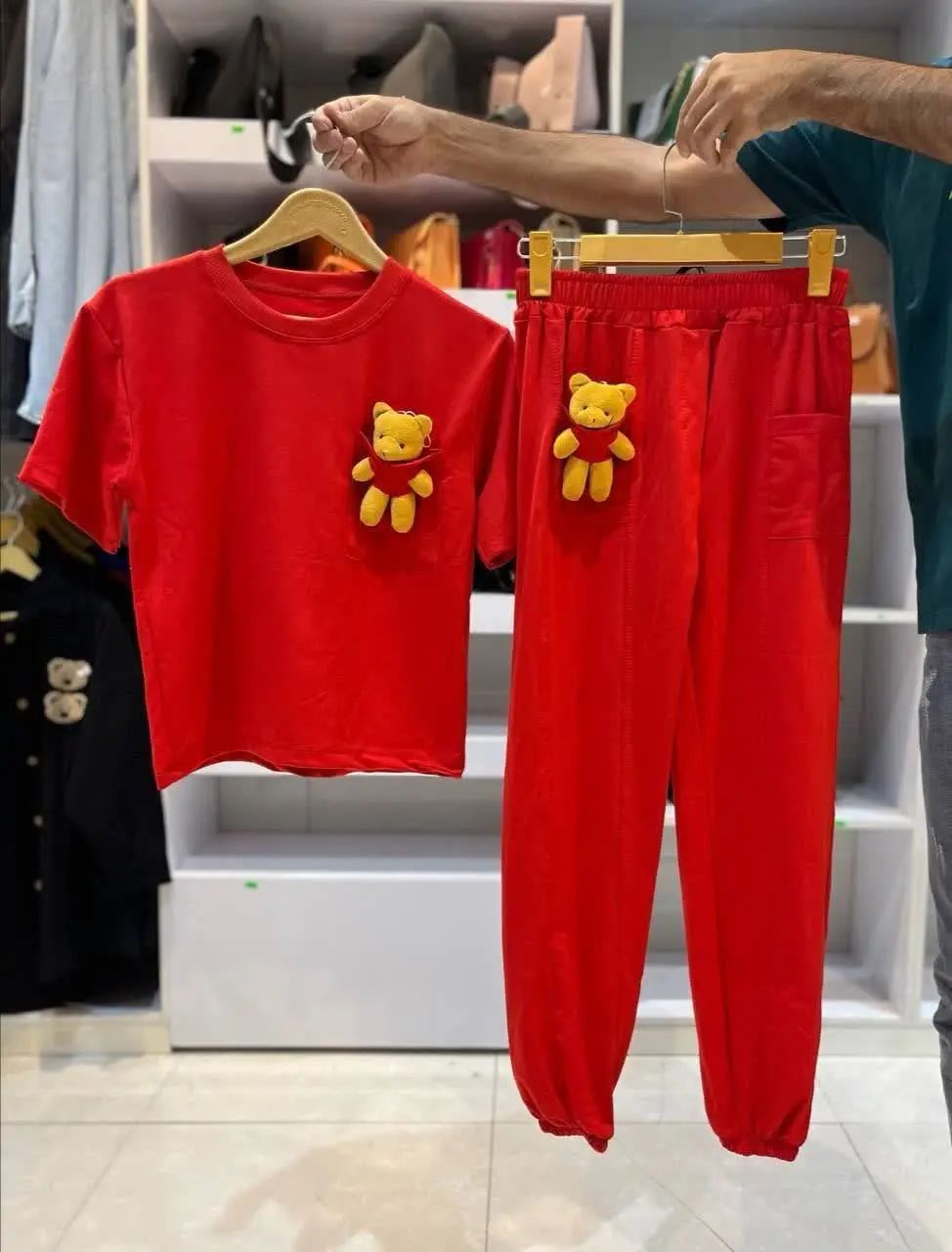 ❤️نام: تیشرت و شلوار عروسکی
