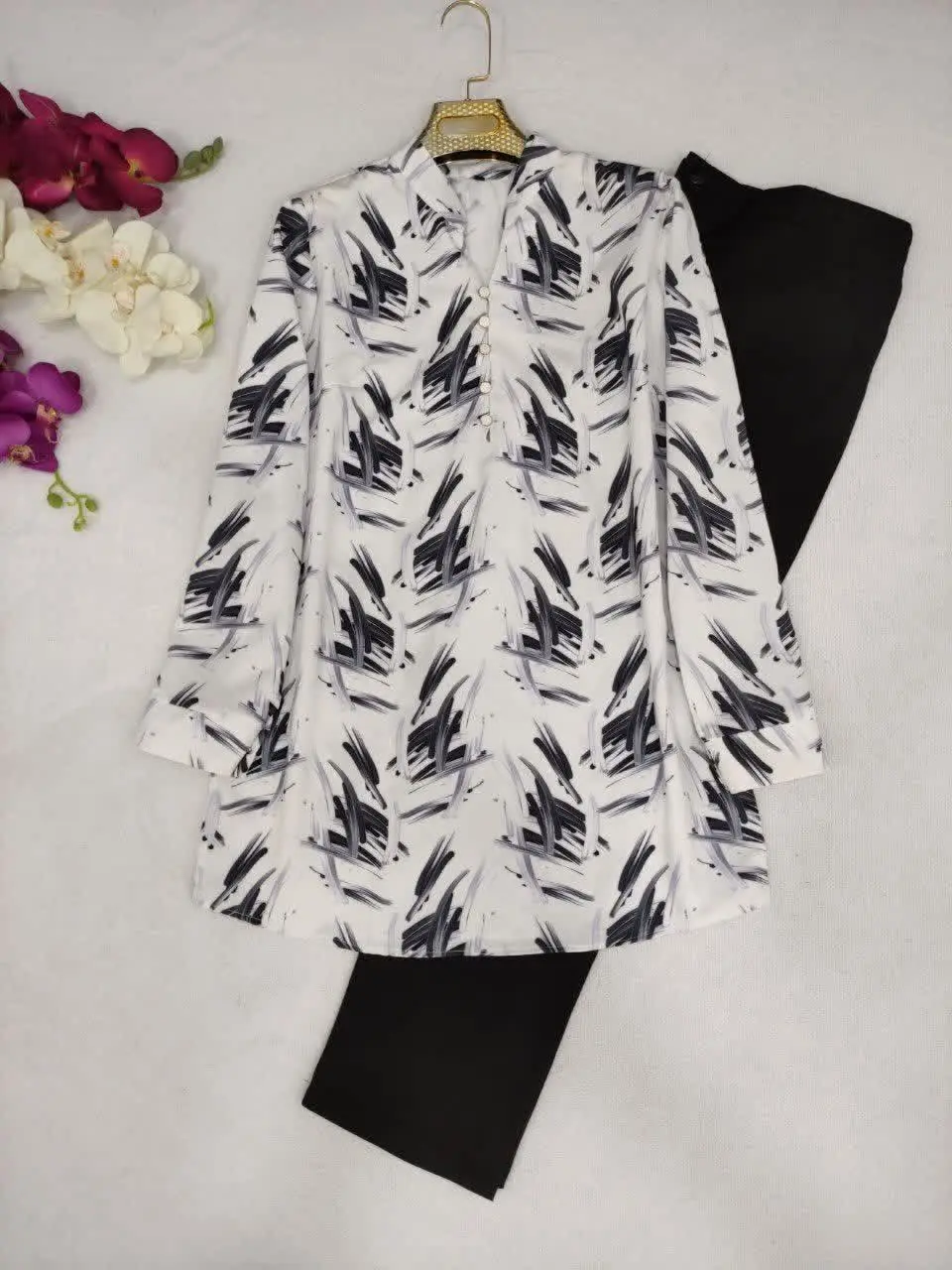 🍃نام: شومیز شلوار آرامش
