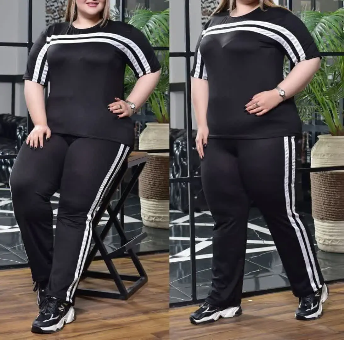 👚نام: ست ورزشی قواره دار دو خط
