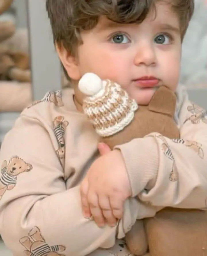 🍀 بلوز شلوار پسرانه طرح تدی🍀
