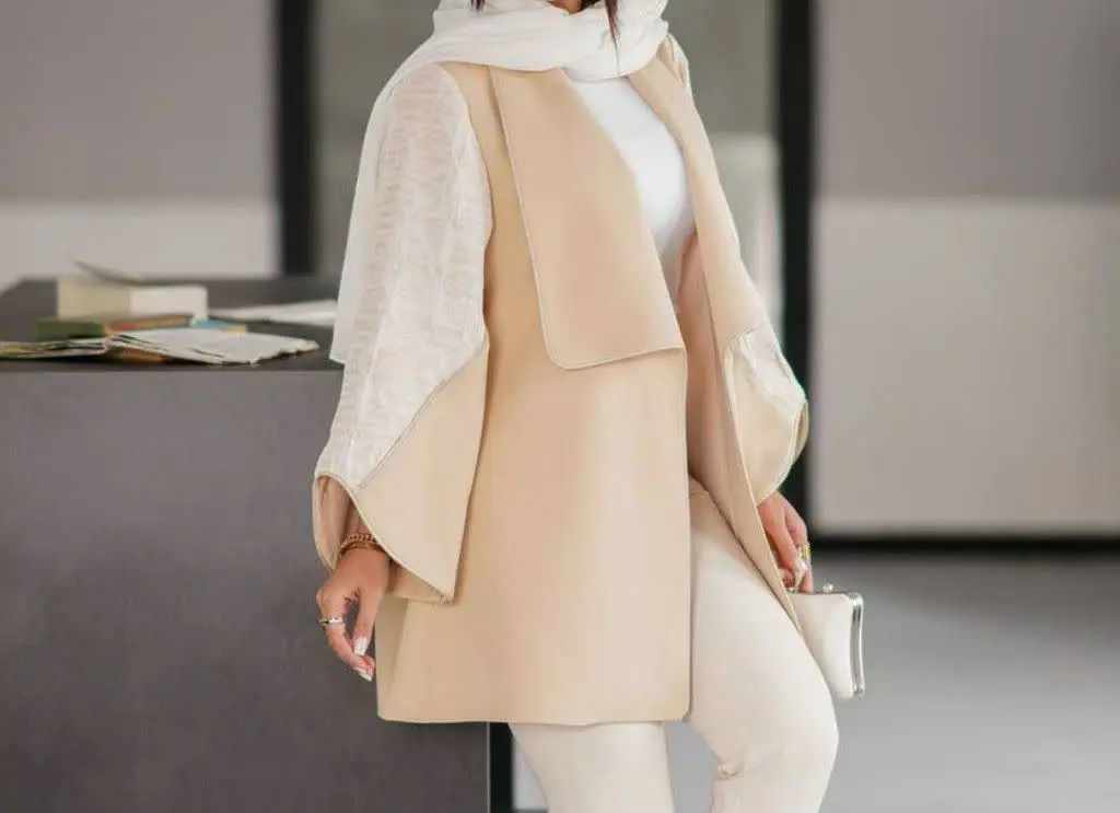 👚نام: کت آستین ژاکارد
