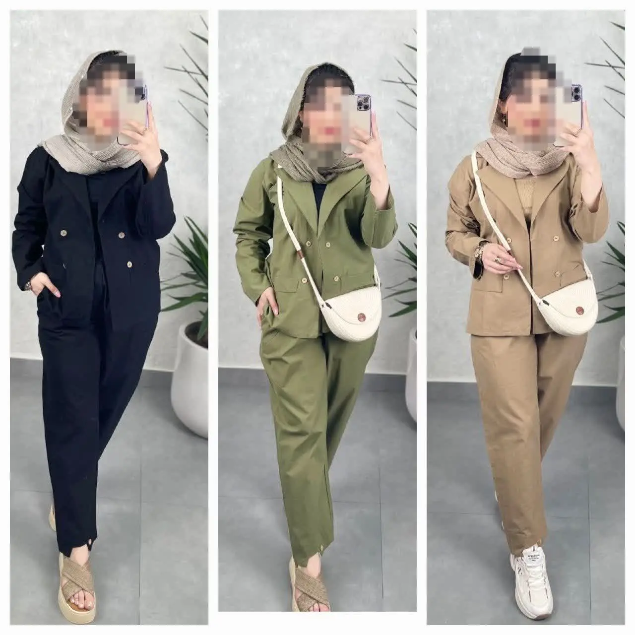 ☘نام: ست کت شلوار آبان
