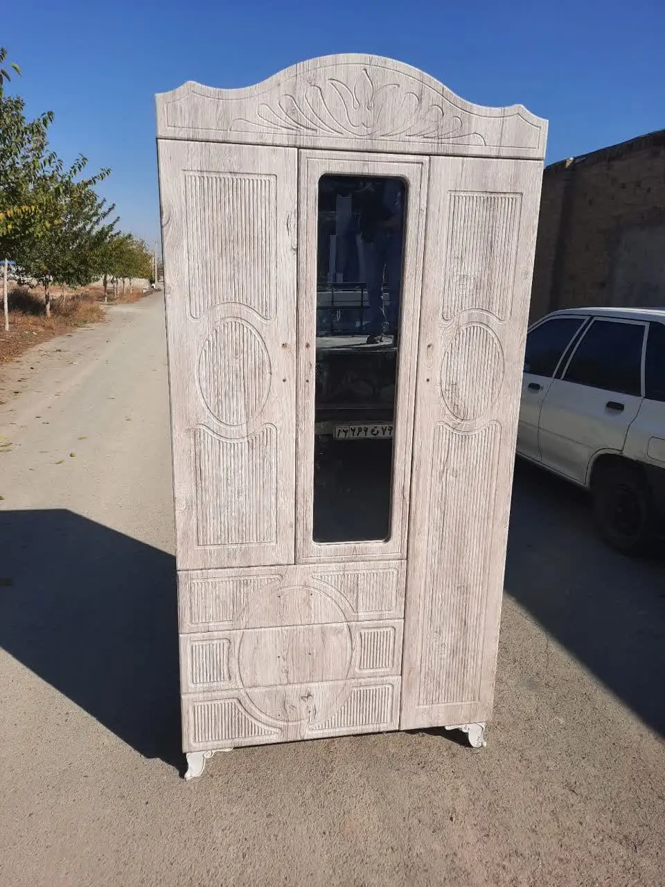 کمد ۳درب وکیوم جنس عالی نون...